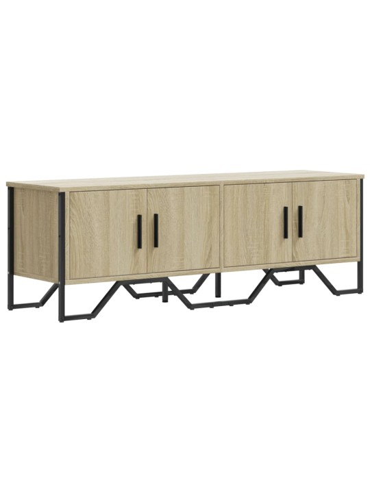 Tv skapītis, ozolkoka krāsa, 122x34x41 cm, inženierijas koks
