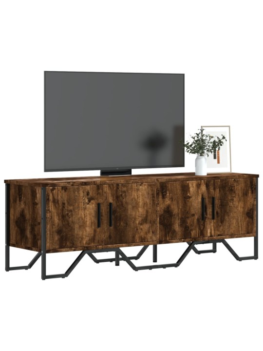 Tv skapītis, ozolkoka krāsa, 122x34x41 cm, inženierijas koks