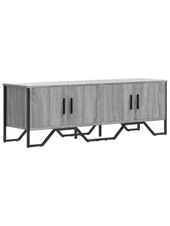 Tv skapītis, pelēka ozola, 122x34x41 cm, inženierijas koks