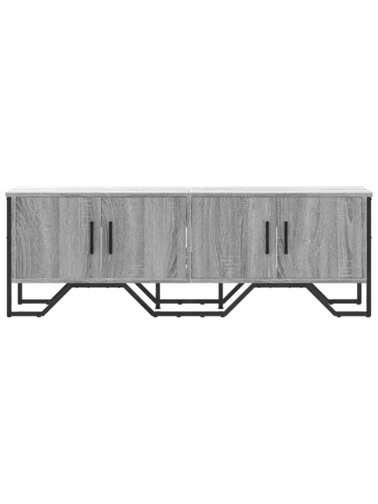 Tv skapītis, pelēka ozola, 122x34x41 cm, inženierijas koks