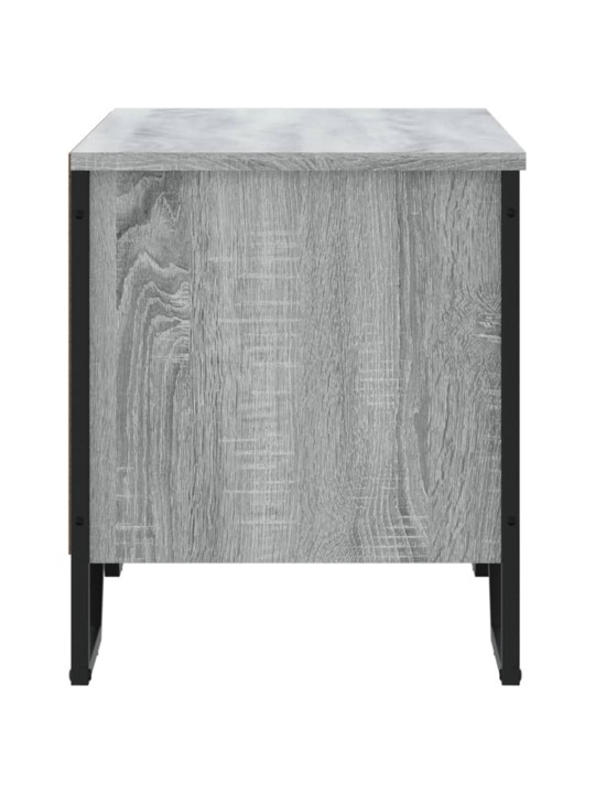 Apavu skapītis, pelēka ozola, 90x38x45,5 cm, inženierijas koks