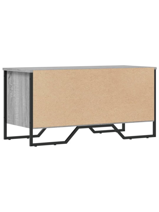 Apavu skapītis, pelēka ozola, 90x38x45,5 cm, inženierijas koks