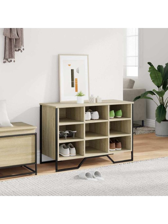 Apavu plaukts, ozolkoka krāsa, 90x38x61,5 cm, inženierijas koks