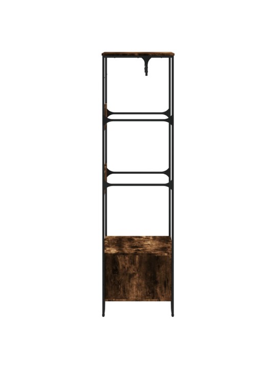 Drēbju skapis, ozolkoka krāsa, 90x50x180 cm, inženierijas koks