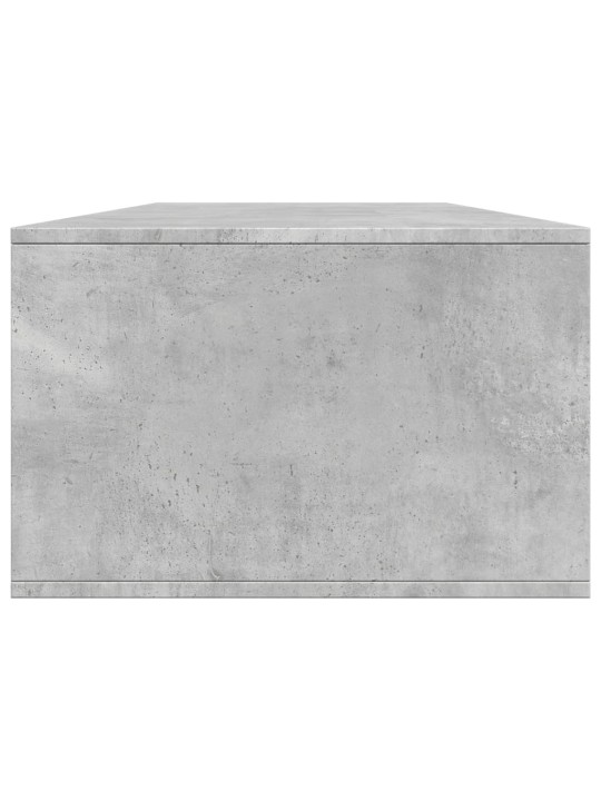 Kafijas galdiņš, betona pelēks, 102x55x35 cm, inženierijas koks