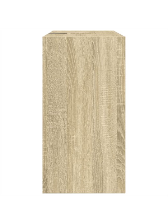 Izlietnes skapītis, ozolkoka, 63x29x55 cm, inženierijas koks
