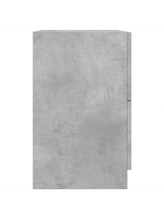 Izlietnes skapītis, betonpelēks, 40x37x59 cm, inženierijas koks