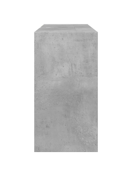 Izlietnes skapītis, betonpelēks, 90x29x55 cm, inženierijas koks