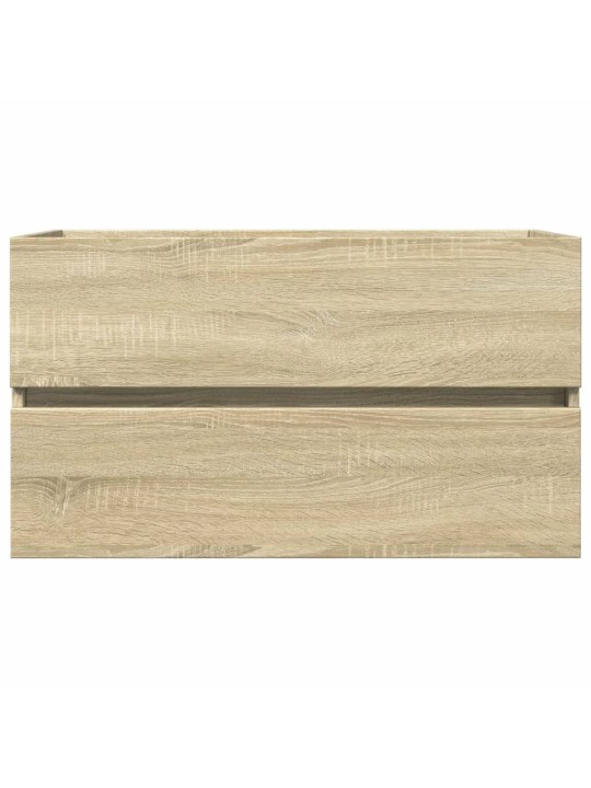 Izlietnes skapītis, ozolkoka, 80x38,5x45 cm, skaidu plātne
