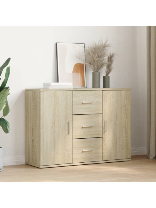 Kumode, ozolkoka krāsā, 90,5x29,5x65 cm, inženierijas koks