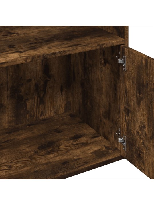 Grāmatplaukts, ozola krāsa, 100x36x189 cm, inženierijas koks