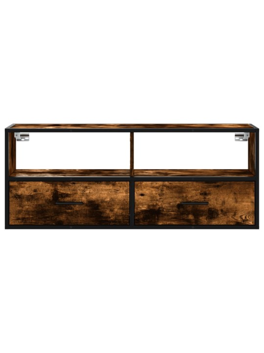 Tv skapītis, 100x31x39,5 cm, inženierijas koks, ozolkoka krāsa