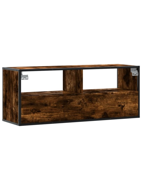 Tv skapītis, 100x31x39,5 cm, inženierijas koks, ozolkoka krāsa