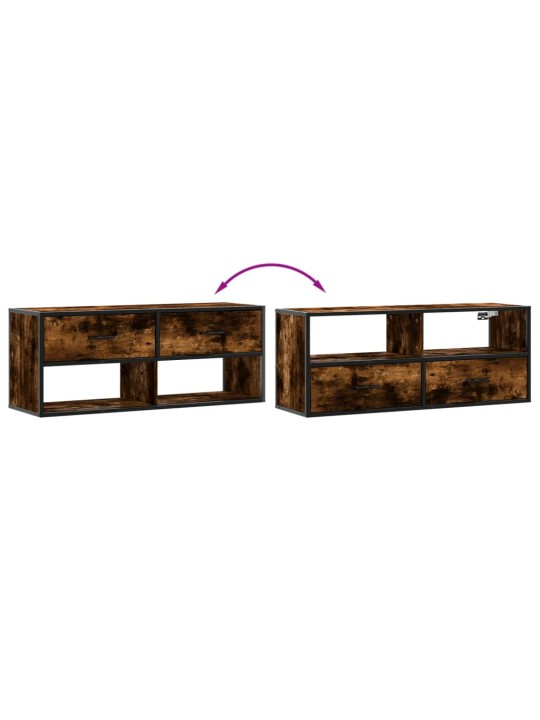 Tv skapītis, 100x31x39,5 cm, inženierijas koks, ozolkoka krāsa