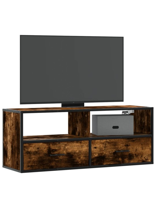 Tv skapītis, 100x31x39,5 cm, inženierijas koks, ozolkoka krāsa