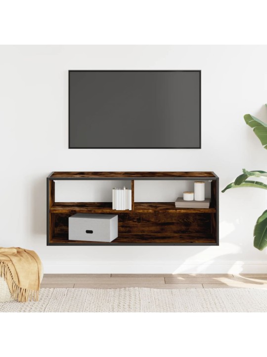 Tv skapītis, 100x31x39,5 cm, inženierijas koks, ozolkoka krāsa