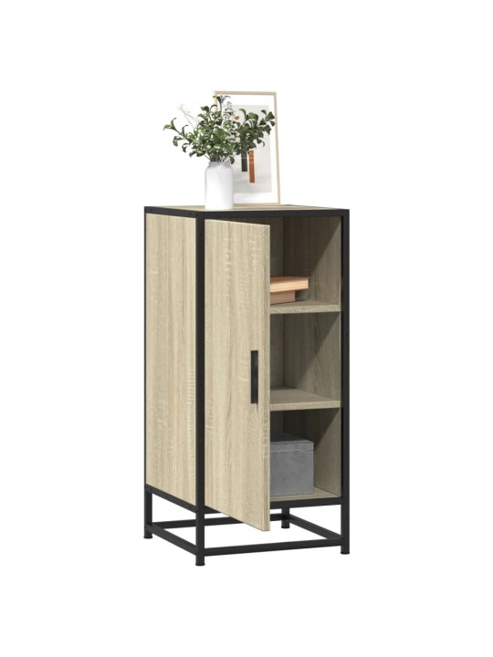 Kumode, ozolkoka, 35,5x35x76 cm, inženierijas koks metāls