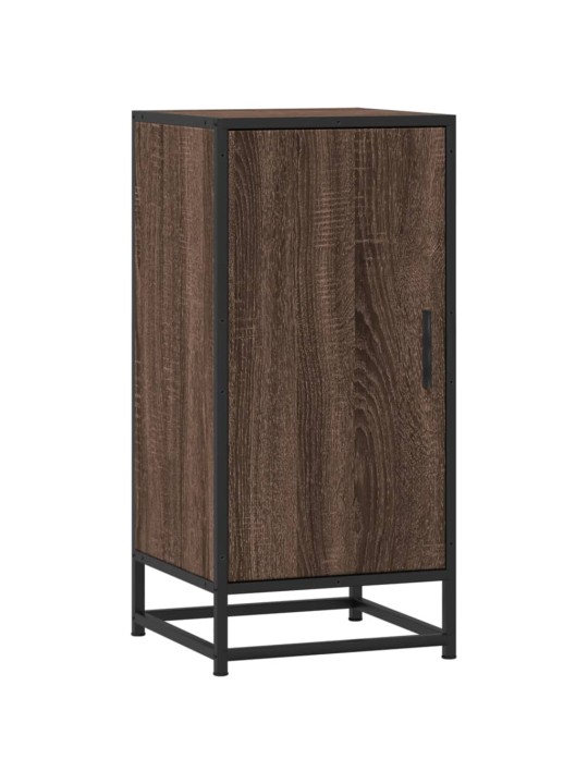 Kumode ozolkoka krāsa 35,5x35x76 cm inženierijas koks metāls