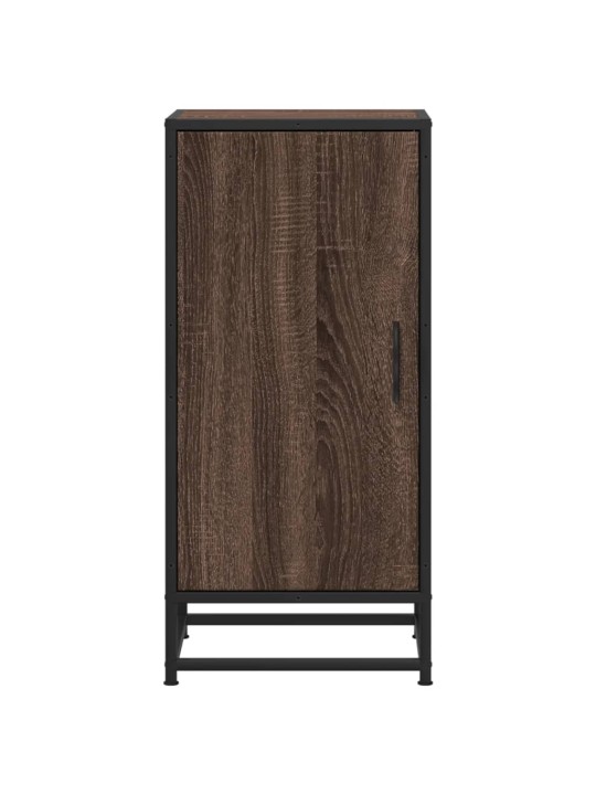 Kumode ozolkoka krāsa 35,5x35x76 cm inženierijas koks metāls