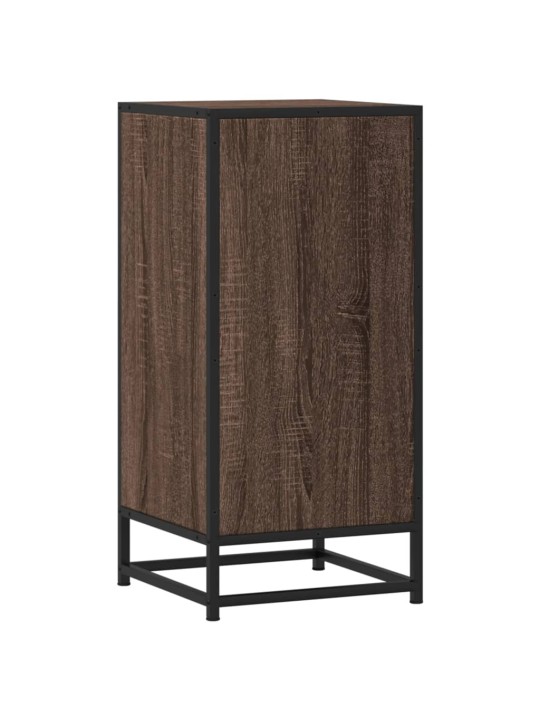 Kumode ozolkoka krāsa 35,5x35x76 cm inženierijas koks metāls