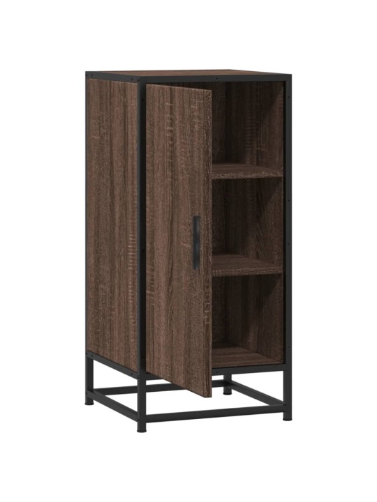 Kumode ozolkoka krāsa 35,5x35x76 cm inženierijas koks metāls