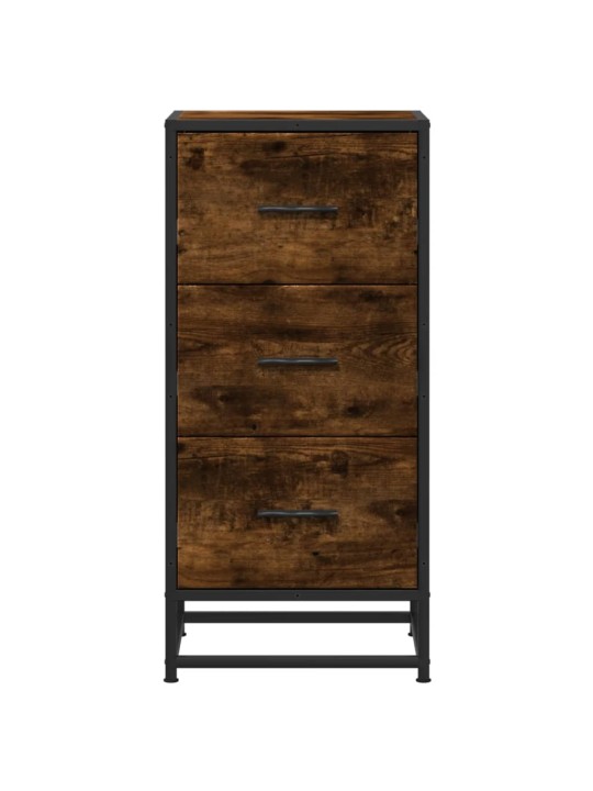 Kumode, ozolkoka, 35,5x35x76 cm, inženierijas koks metāls