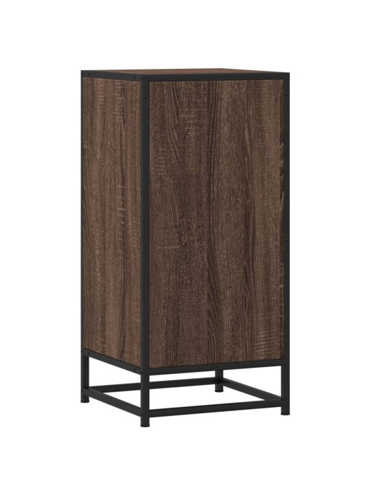 Kumode ozolkoka krāsa 35,5x35x76 cm inženierijas koks metāls