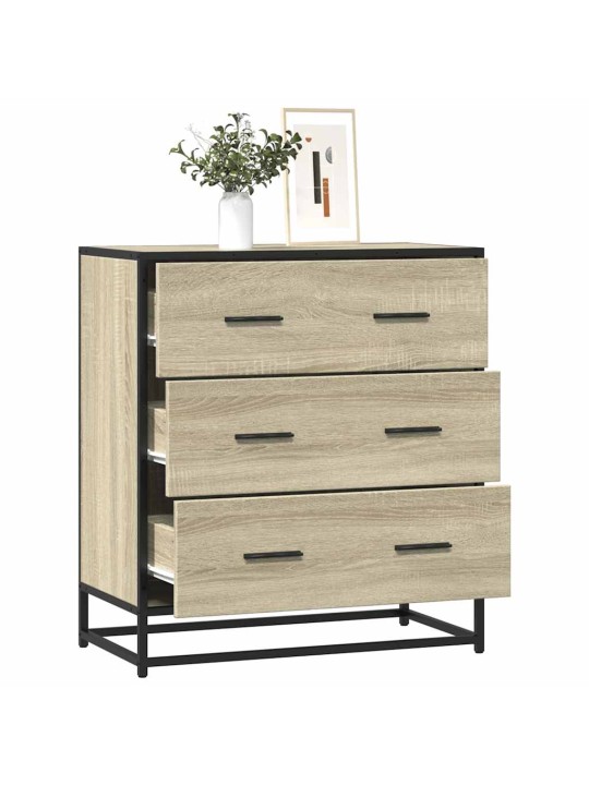 Kumode, ozolkoka, 68x35x76 cm, inženierijas koks metāls