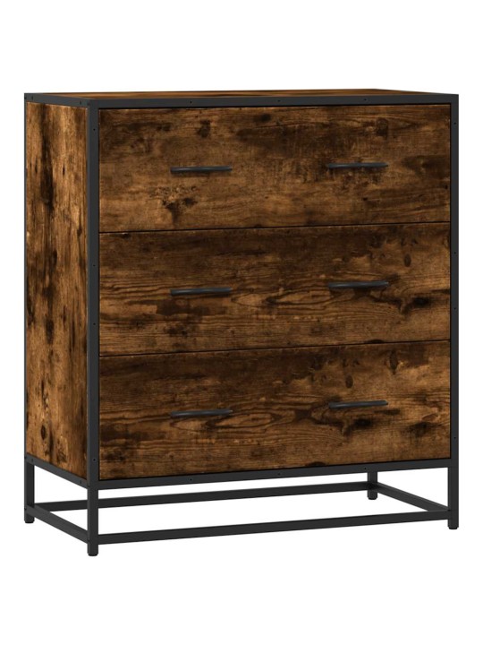 Kumode, ozolkoka, 68x35x76 cm, inženierijas koks, metāls