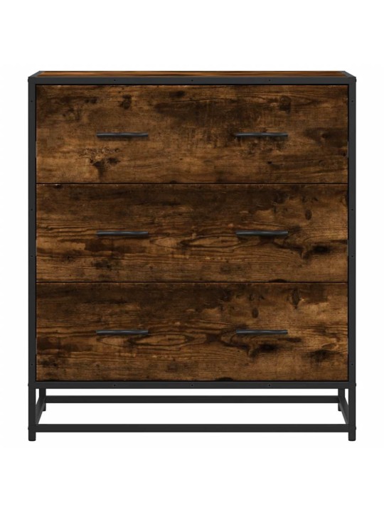 Kumode, ozolkoka, 68x35x76 cm, inženierijas koks, metāls