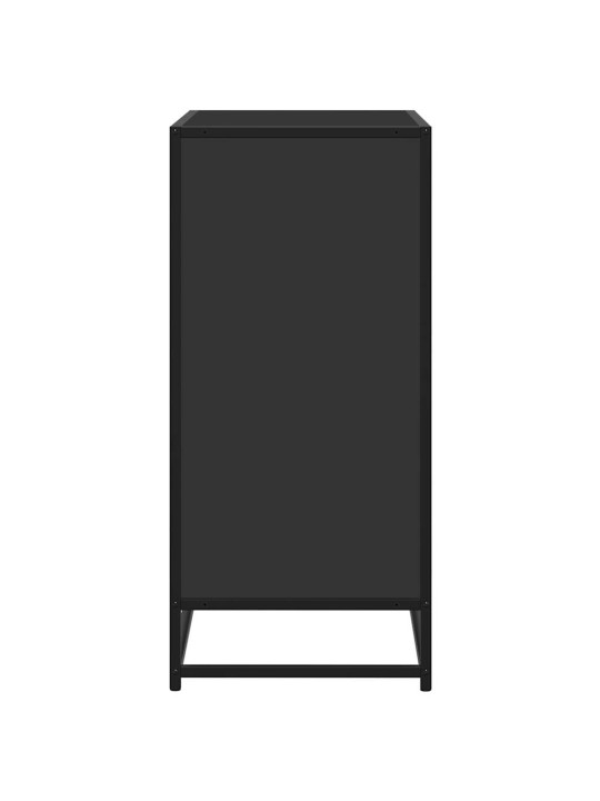 Kumode, melns, 68x35x76 cm, inženierijas koks