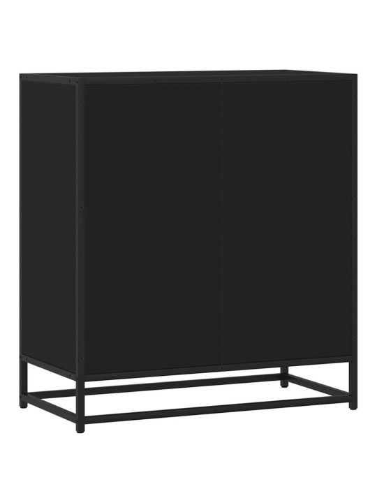 Kumode, melns, 68x35x76 cm, inženierijas koks