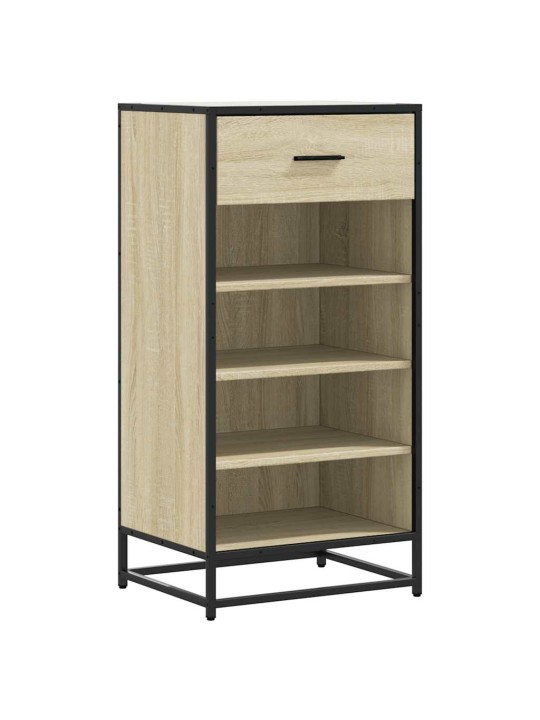 Apavu plaukts, ozolkoka krāsa, 48x38x97,5 cm, inženierijas koks