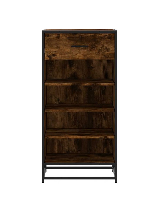 Apavu plaukts, ozolkoka krāsa, 48x38x97,5 cm, inženierijas koks