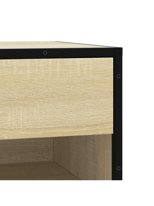 Apavu sols sonoma ozols 60x40x53,5 cm inženierijas koks metāls