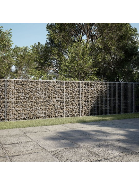 Gabiona grozs ar vāku, 1200x50x100 cm, cinkota dzelzs