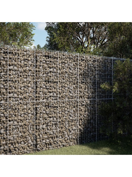 Gabiona grozs ar vāku, 100x50x200 cm, cinkota dzelzs