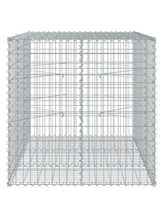 Gabiona grozs ar vāku, 150x100x100 cm, cinkota dzelzs