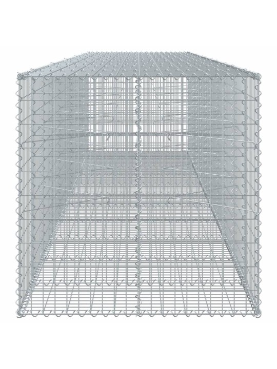 Gabiona grozs ar vāku, 550x100x100 cm, cinkota dzelzs