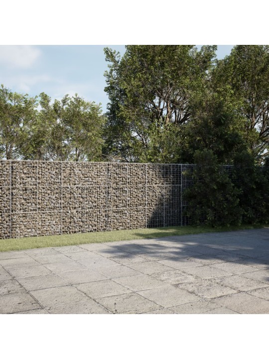Gabiona grozs ar vāku, 400x100x150 cm, cinkota dzelzs
