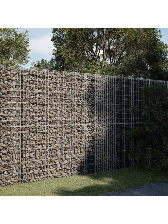 Gabiona grozs ar vāku, 250x100x200 cm, cinkota dzelzs