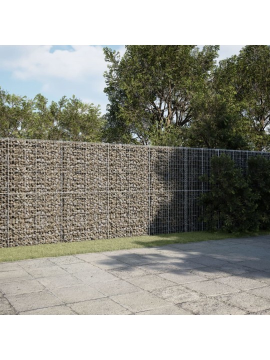 Gabiona grozs ar vāku, 500x100x200 cm, cinkota dzelzs