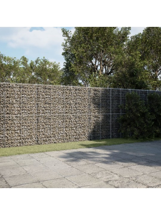 Gabiona grozs ar vāku, 700x100x200 cm, cinkota dzelzs