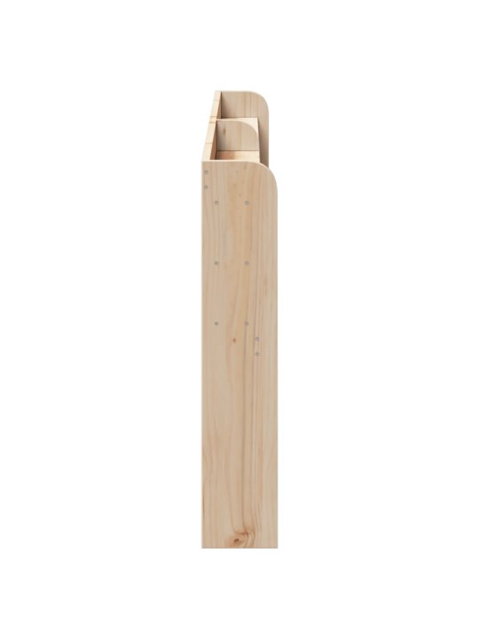 Galvgalis ar plauktiem, 200 cm, priedes masīvkoks