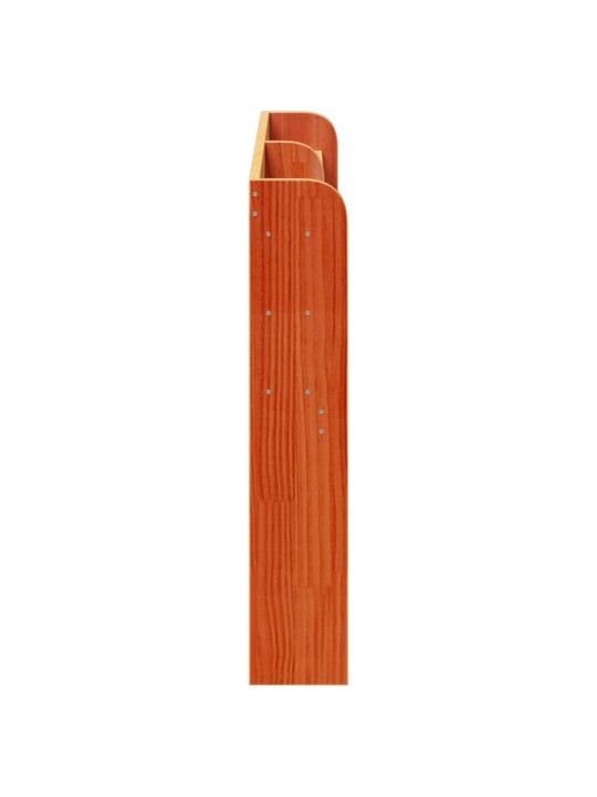 Galvgalis ar plauktiem, vaska brūns, 160 cm, priedes masīvkoks