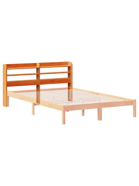 Galvgalis ar plauktiem, vaska brūns, 160 cm, priedes masīvkoks