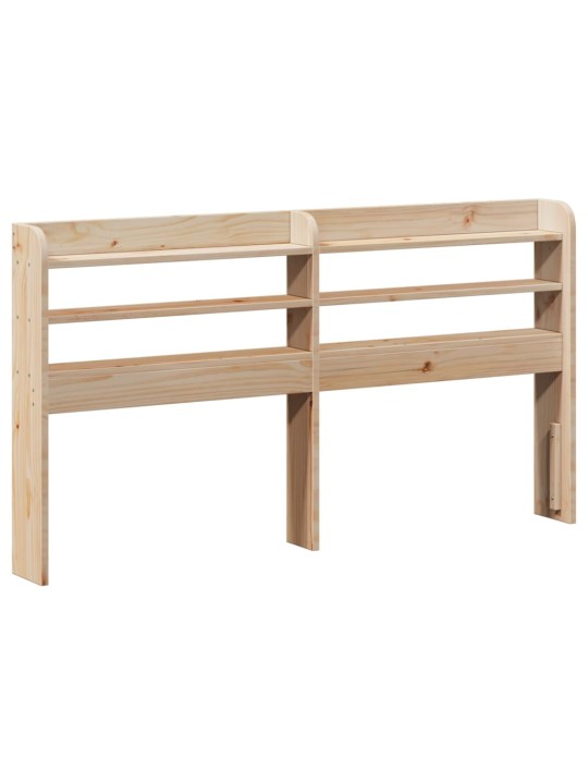 Galvgalis ar plauktiem, 150 cm, priedes masīvkoks