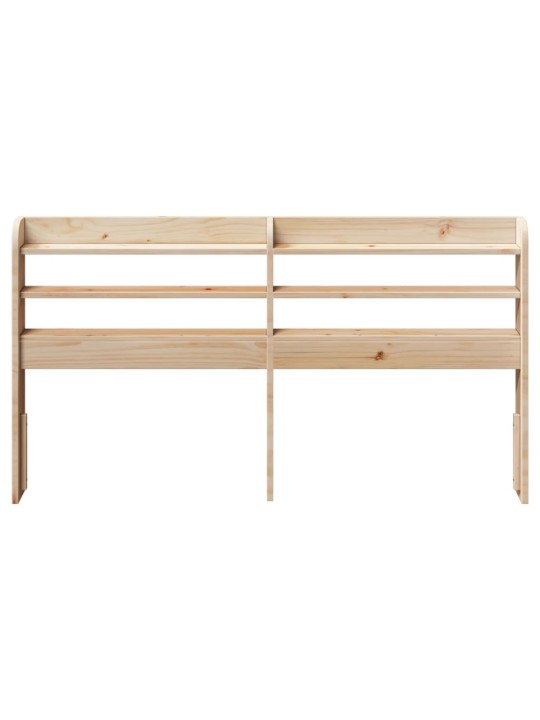 Galvgalis ar plauktiem, 135 cm, priedes masīvkoks