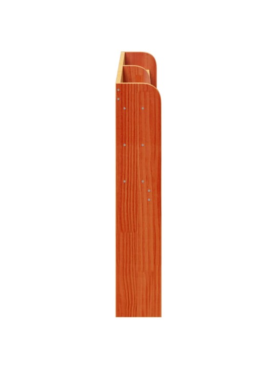 Galvgalis ar plauktiem, vaska brūns, 120 cm, priedes masīvkoks