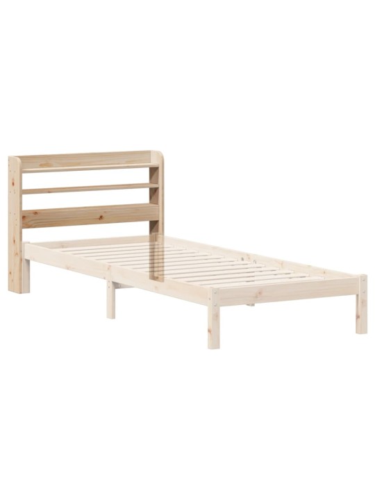 Galvgalis ar plauktiem, 100 cm, priedes masīvkoks
